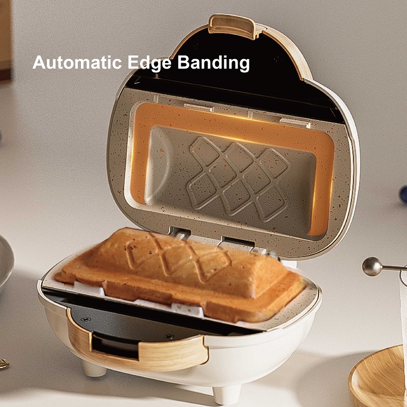 Breakfast Sandwich Press - 500W 샌드위치 메이커 빠른 아침식사 메이커