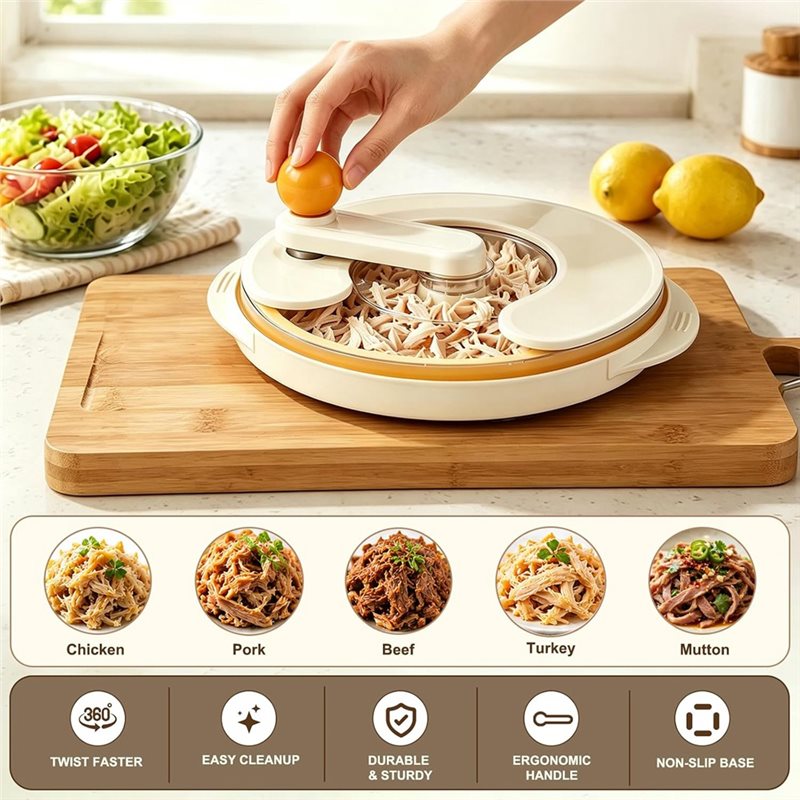 AAAN-수동 닭가슴살 분쇄기 도구 360도 회전 고기 - Meal Prep With Chicken 리뷰 및 가격