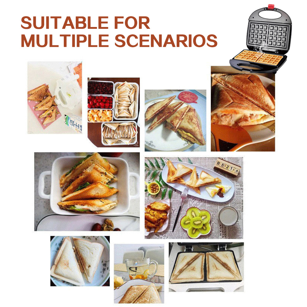 샌드위치 토스터 프레스 750W 샌드위치 홈 가족 아침 - Breakfast Sandwich Press 리뷰 및 가격